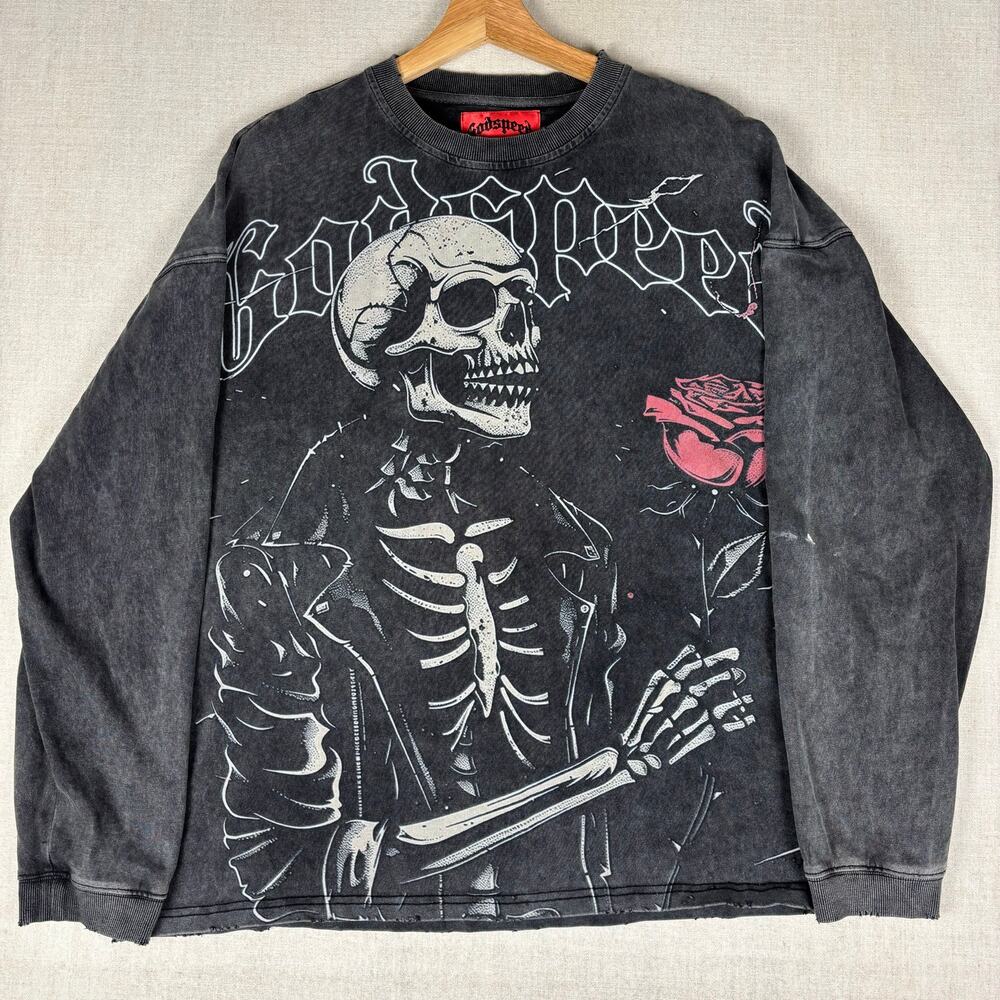 Godspeed Valentine Mainline Collection Faded Longsleeve XL